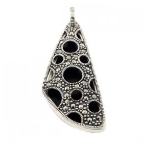 Sidabrinis pakabukas su oniksu PSA109